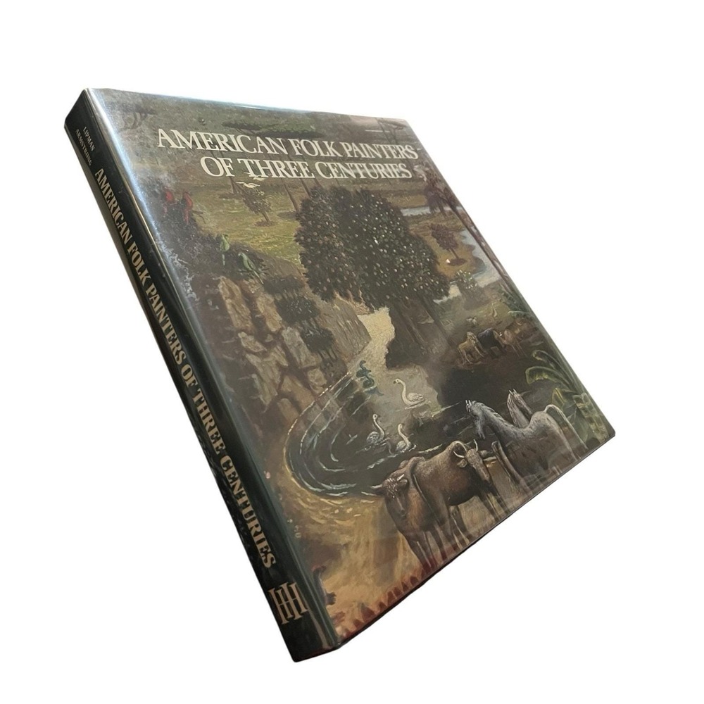 Vtg 1980 1st Edition Hardback American Folk Painters of Three Centuries Lipman - Picture 2 of 9